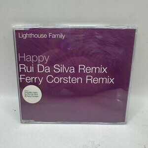 Happy UK CD Album Singel Lighthouse Family 2002 Polydor 570791-2